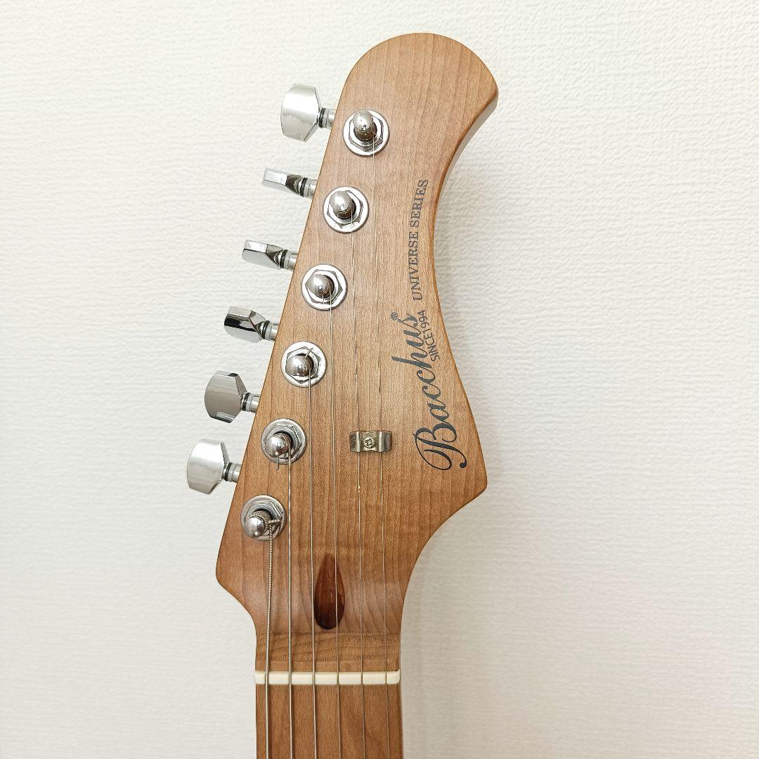 【美品】Bacchus BST-1-RSM ストラトキャスター ネック追柾目
