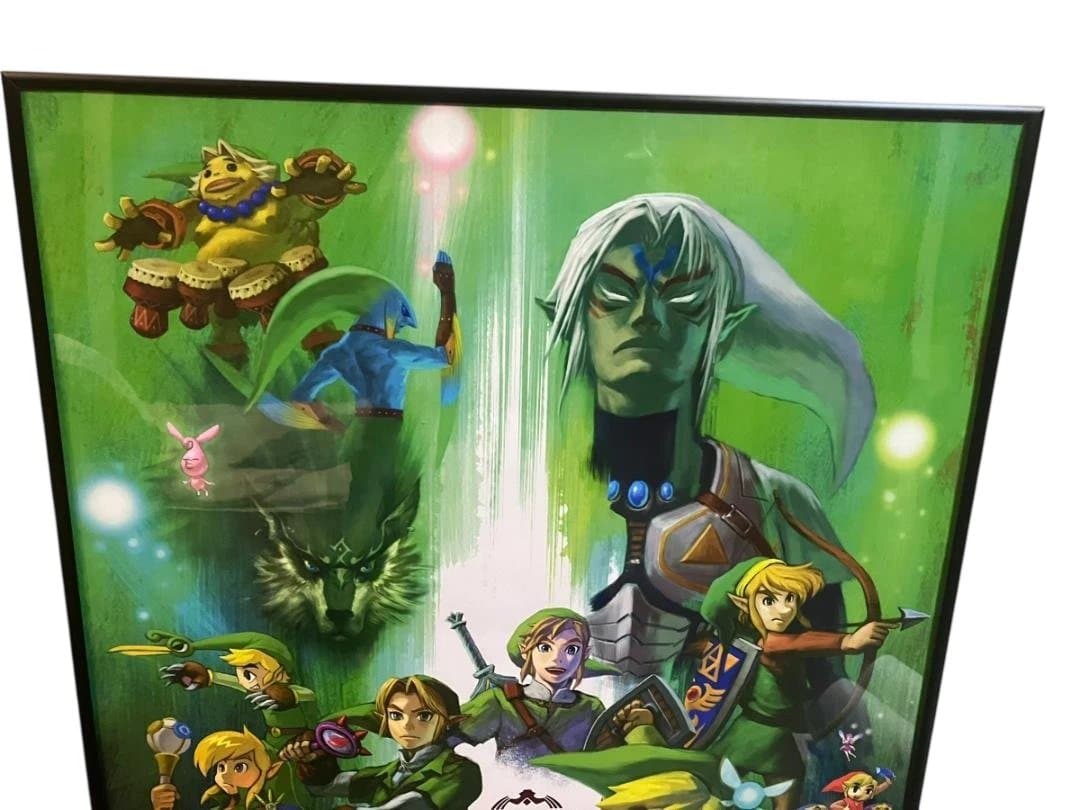 ゼルダの伝説 25周年 ポスター3枚