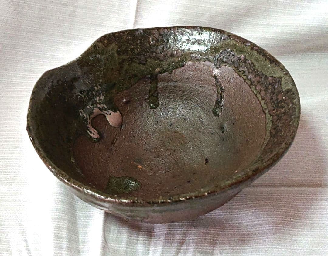 鯉江良二造茶碗と木箱A0363