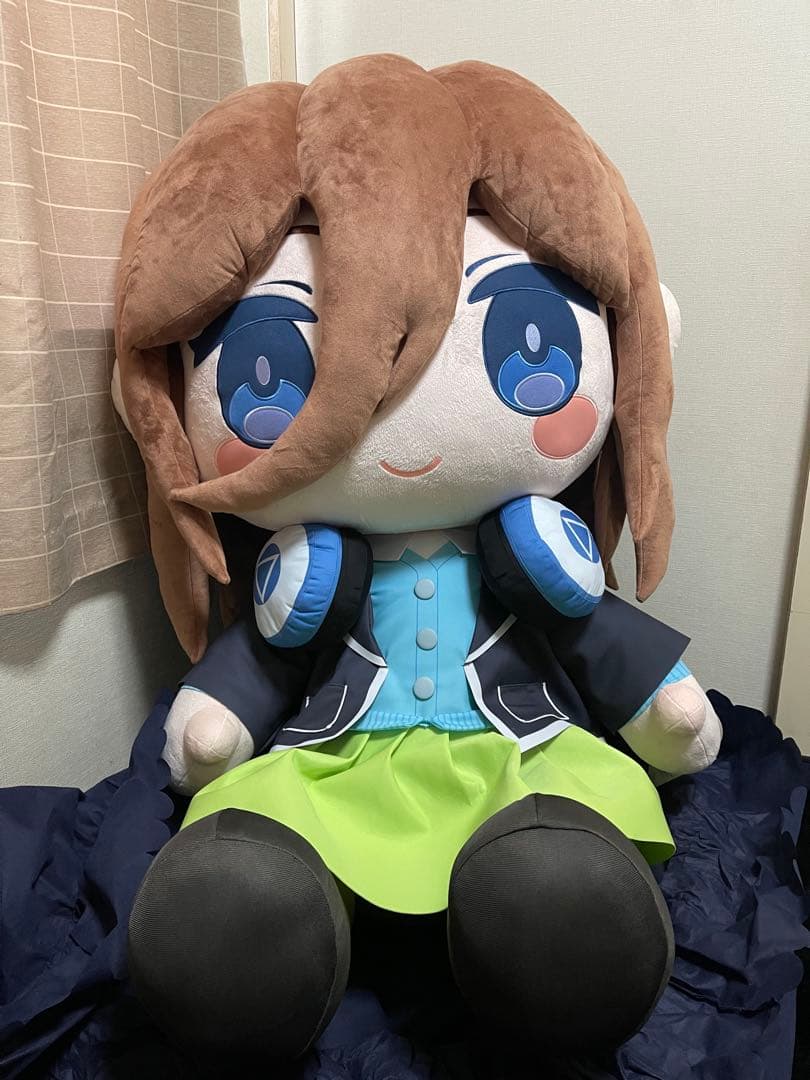 どきゅーと　映画「五等分の花嫁」　超特大ぬいぐるみ　中野三玖