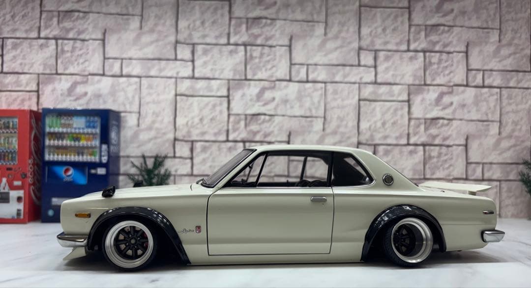 1/18 オートアート　ハコスカ GTR ワタナベ深リムスーパーワイドカスタム