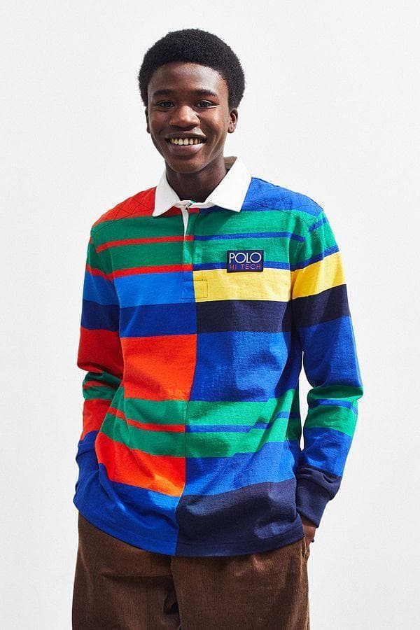 XL POLO HI TECH ラガー シャツ マルチカラー ラルフローレン