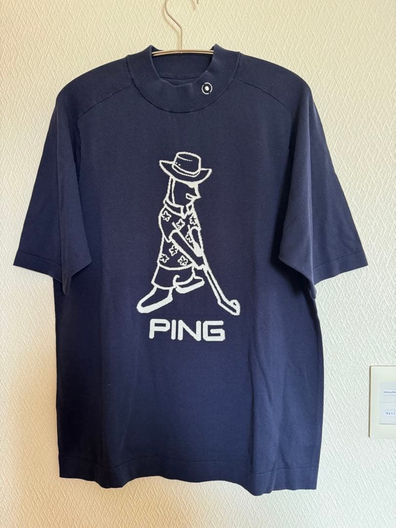 Mr.PINGニットハイネックシャツ