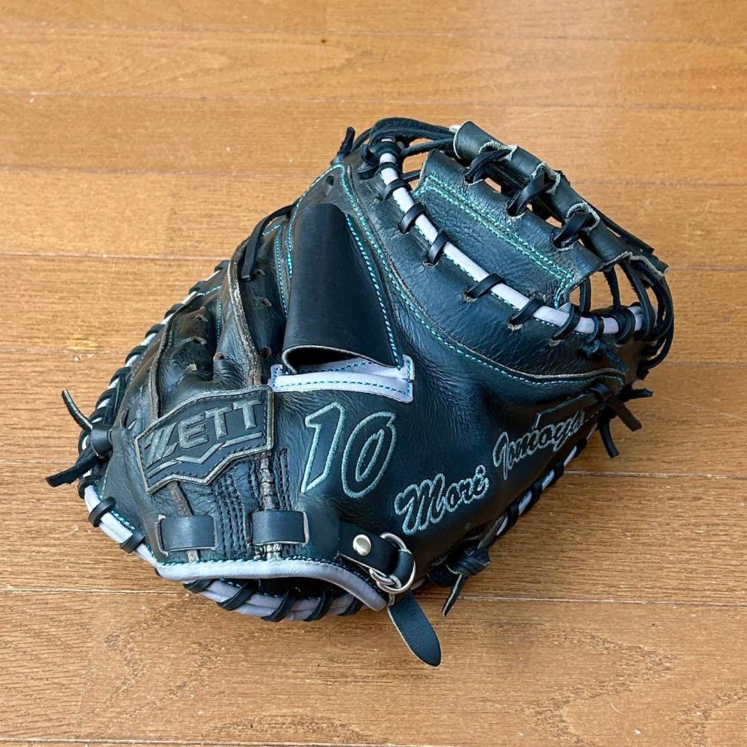 森友哉　プロ支給品　プロ実使用　キャッチャーミット　西武　オリックス　ZETT