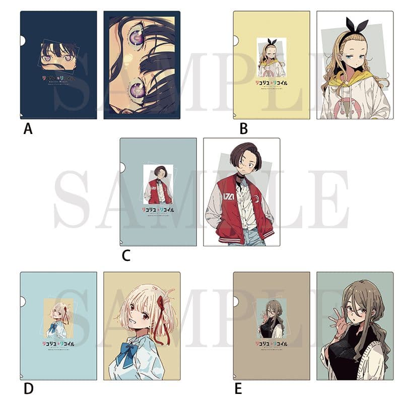 リコリコ展 クリアファイル 全32種コンプリートセット