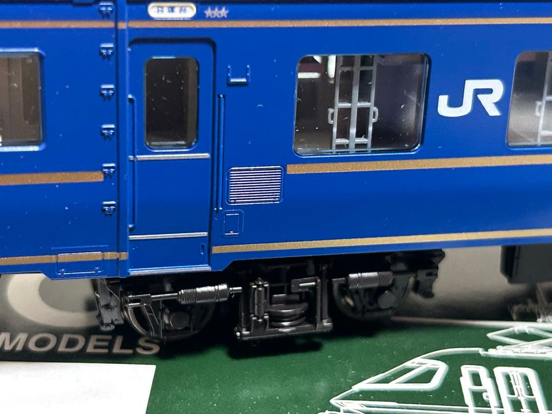 KATO (HO) 24系 寝台特急「北斗星」基本セット・オロハネ25 500