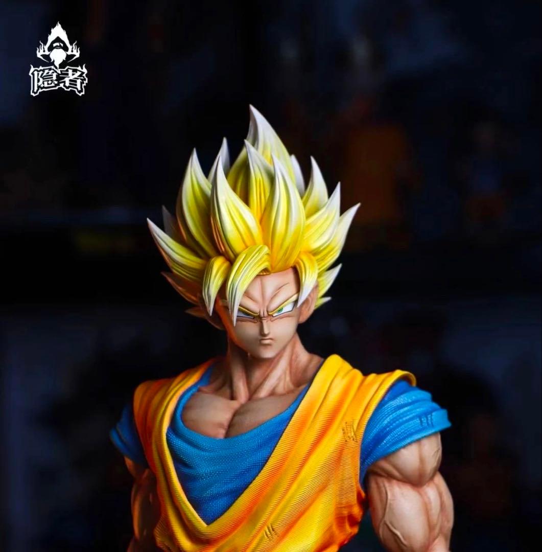 孫悟空　スーパーサイヤ人2　フィギュア　ドラゴンボール　ガレージキット