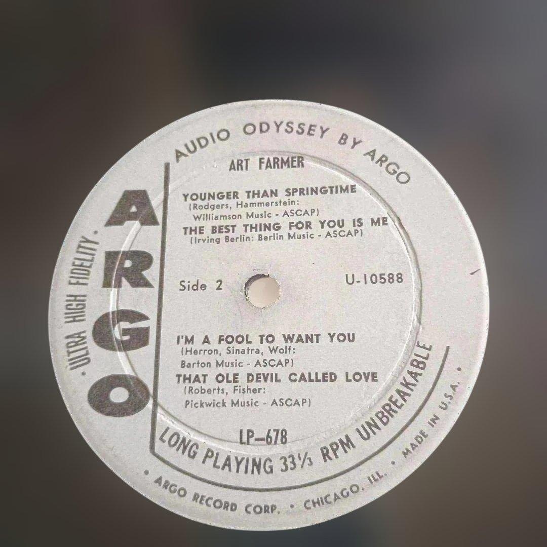 オリジナル US盤 ART FARMER / ART