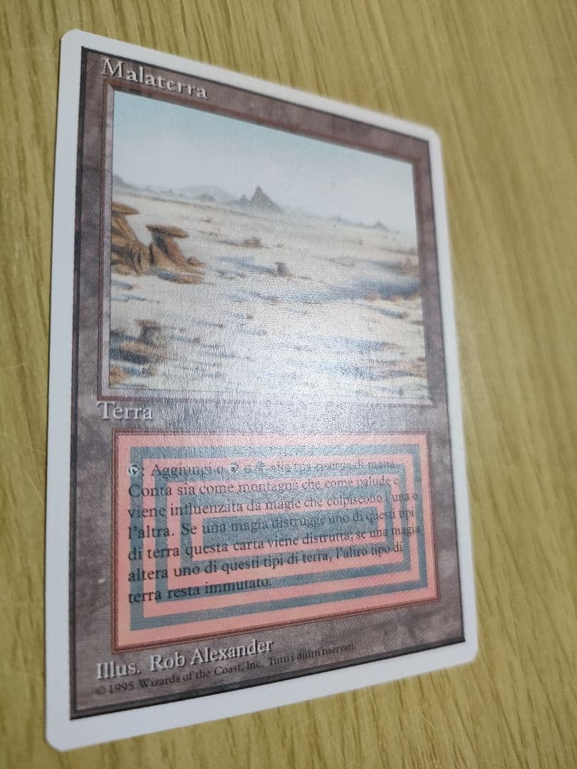 【イタリア語】Malaterra/Badlands　MTGマジックザギャザリング