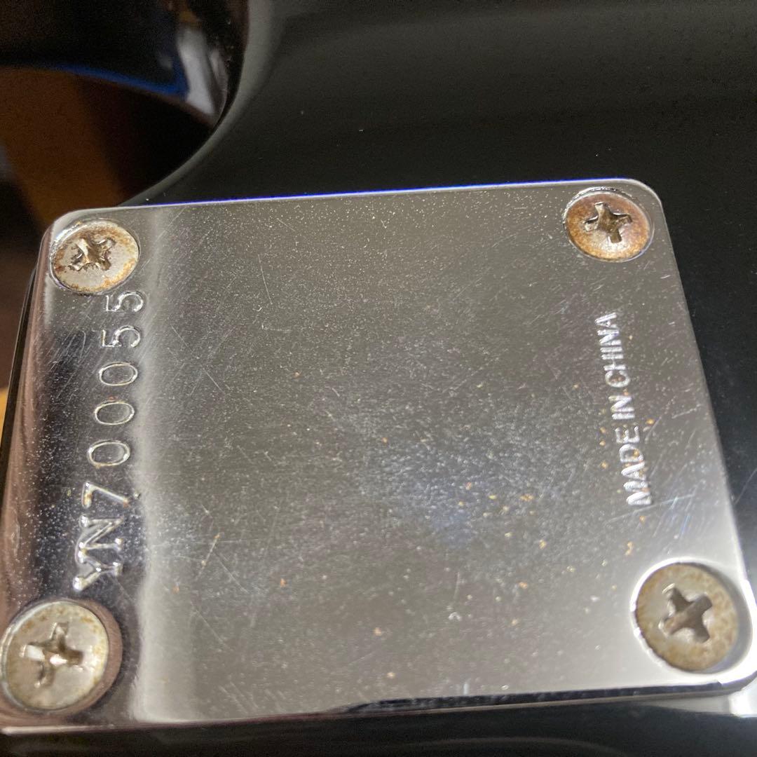 SQUIER by FENDER Affinity スクワイヤー ロゴ消し