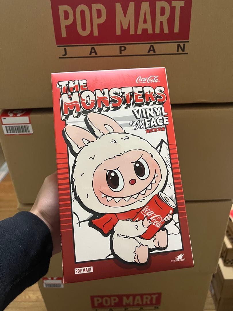 【正規品】 POP MART ラブブ Labubu コカコーラ ぬいぐるみ 2個