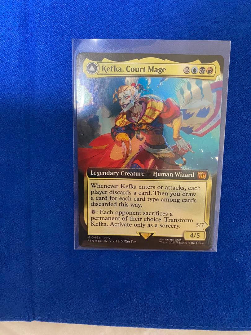 mtg Bundle限定 人造魔導士、ケフカ　ヤシュトラ 拡張foil ff