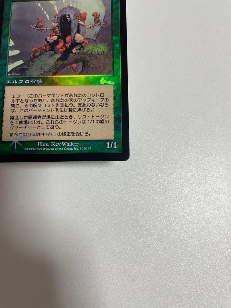 錯乱した隠遁者 Deranged Hermit 日本語版 Foil MTG