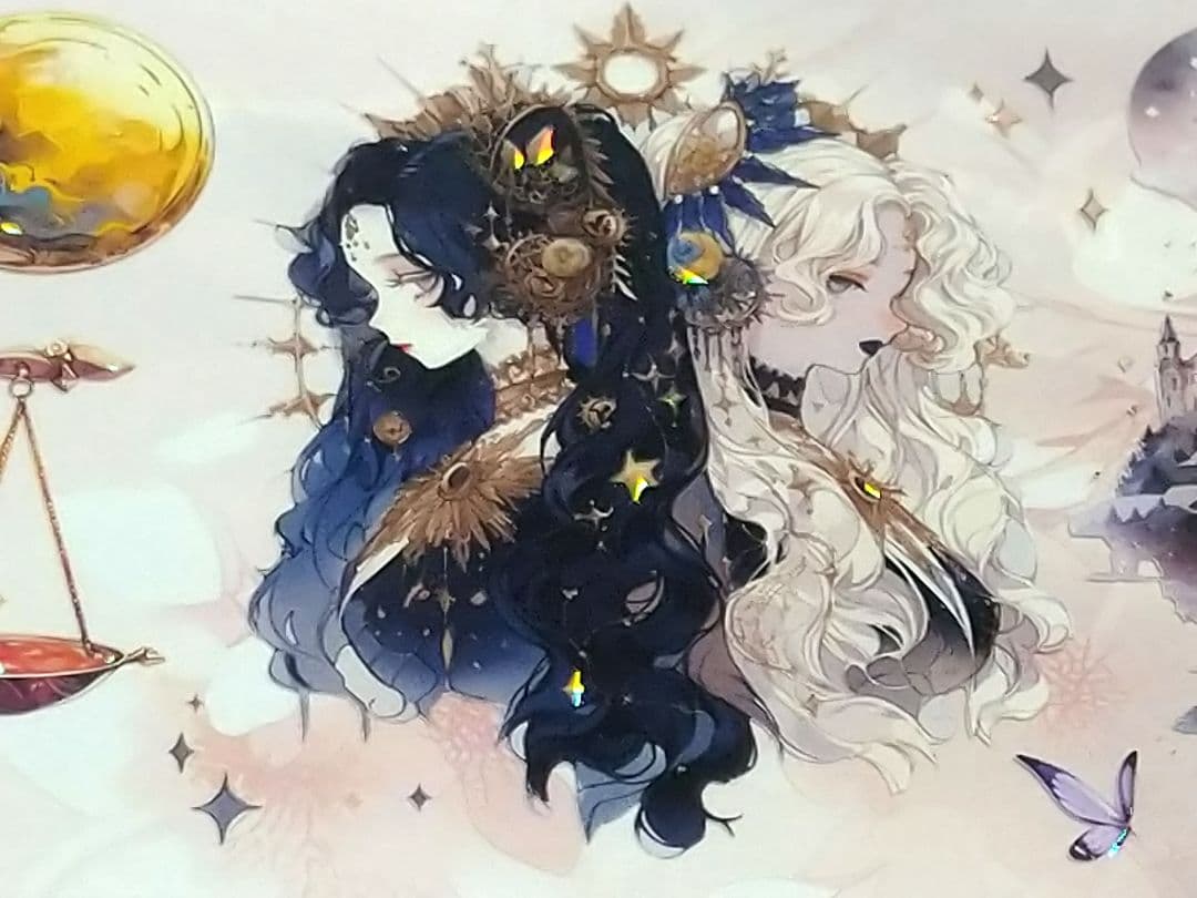 廃盤品✩J1059＃星篁月暮(贝壳光)涧月传说切り売り海外人物女の子AIマステ