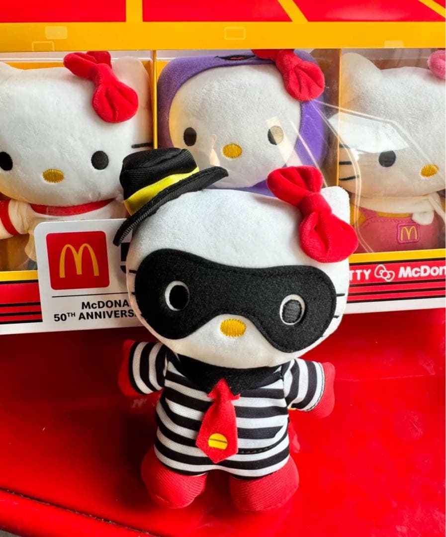 マクドナルド 50週年香港マカオ限定　ぬいぐるみボックス　コレクション日本未発売