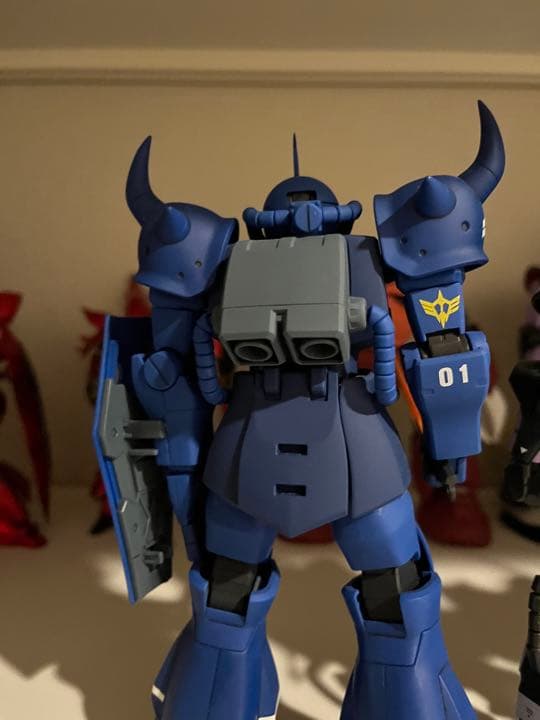 MG1/100ジオン軍高起動型ザク&グフ&グフカスタム　塗装完成品