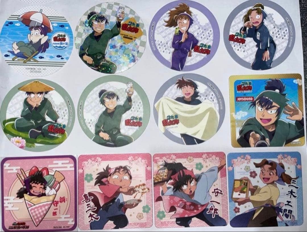 忍たま乱太郎 コースター アニカフェ タワコレ 忍たま茶屋 23枚 まとめ売り