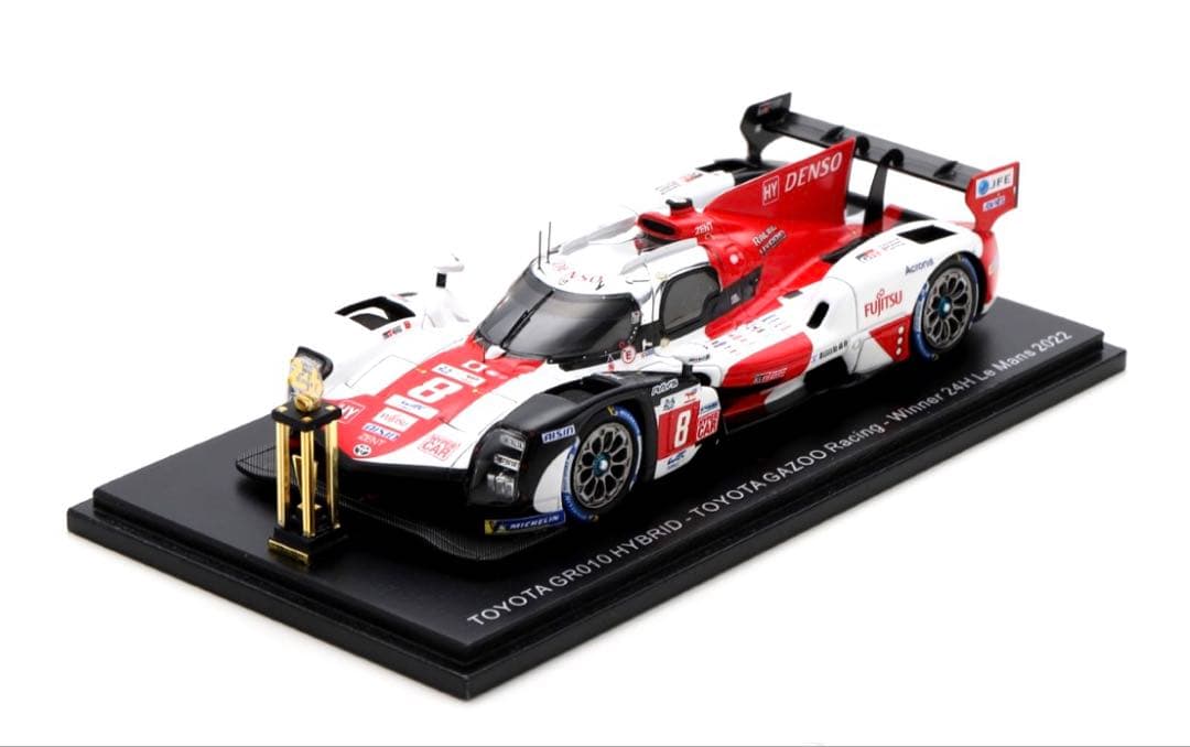 BAM限定 1/43 トヨタGR010 2022 ル・マン トロフィ付 激レア品