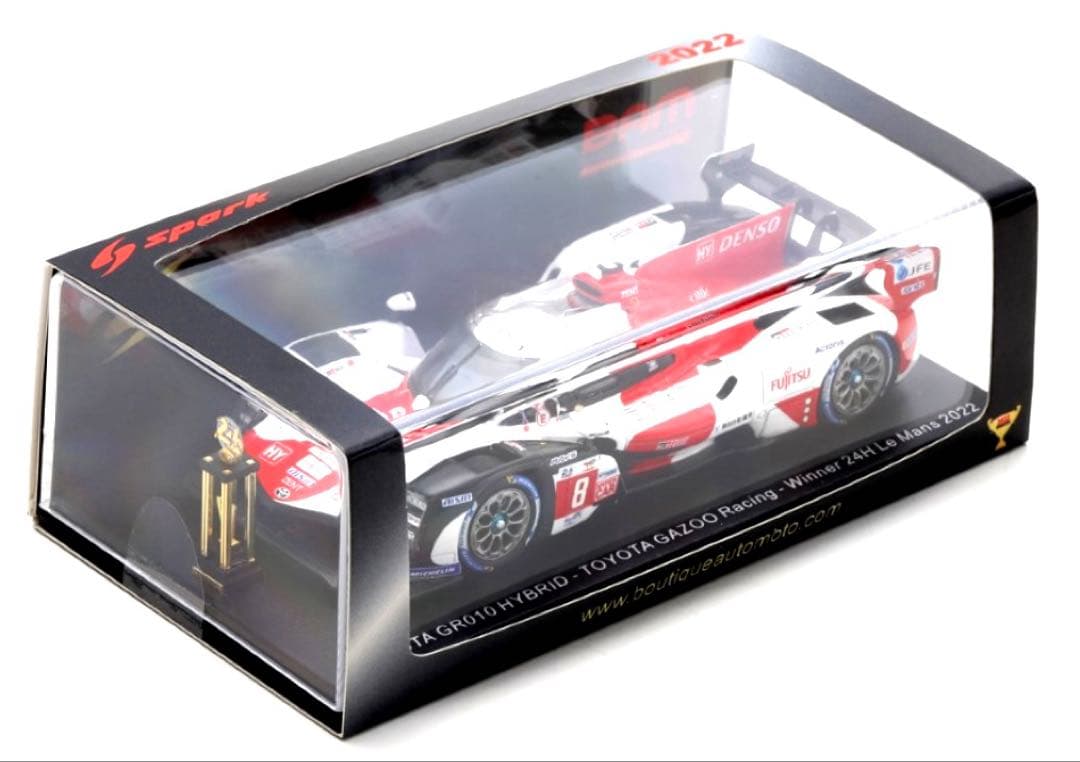 BAM限定 1/43 トヨタGR010 2022 ル・マン トロフィ付 激レア品
