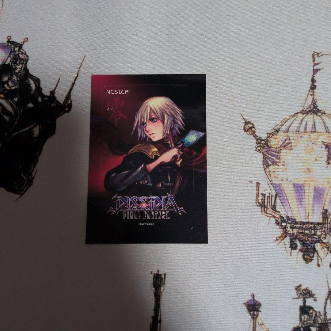 ディシディア ファイナル ファンタジー NESiCAシール10枚セット