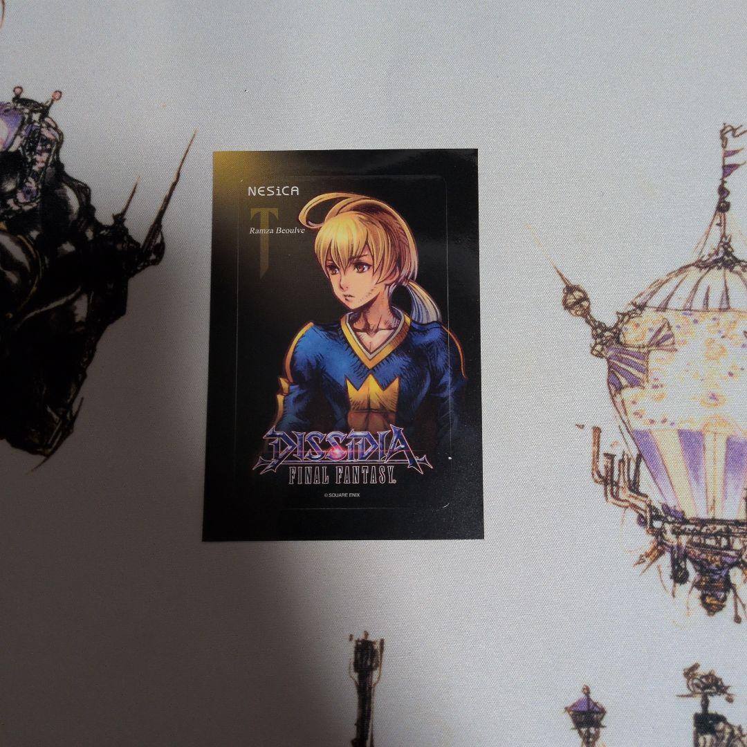 ディシディア ファイナル ファンタジー NESiCAシール10枚セット