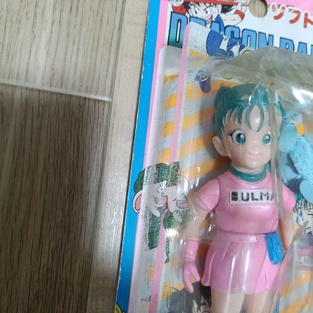当時物　エポック　ドラゴンボール　ブルマ　ソフト人形　ソフビ