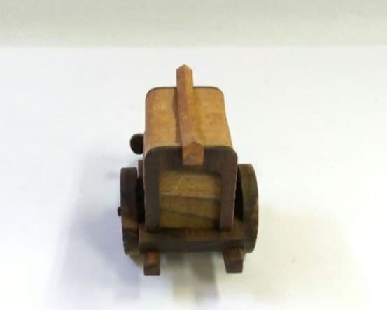 茶道具 香合 寄木 御所車 小松一徳 新品
