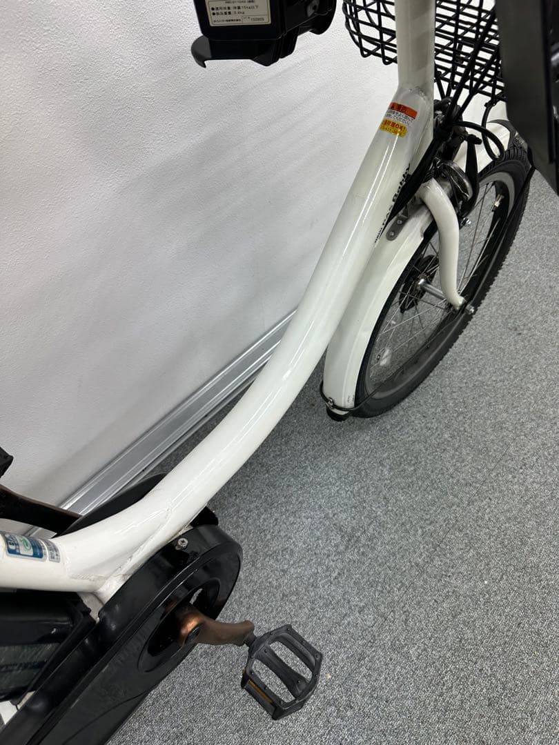 人気な車種　3人乗り電動自転車　ヤマハパスバビー　子供乗せシート付き　お買い得品