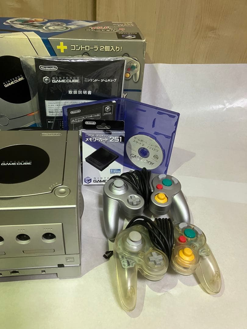 Nintendo GAMECUBEエンジョイプラスパックSL+クリアC