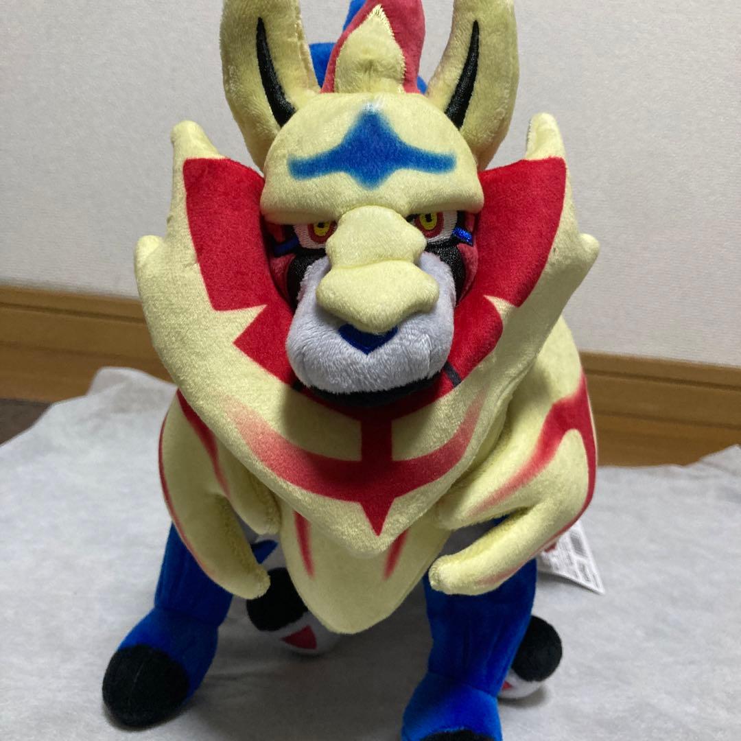 ポケモンセンター　ザシアン　ザマゼンダ　ぬいぐるみ