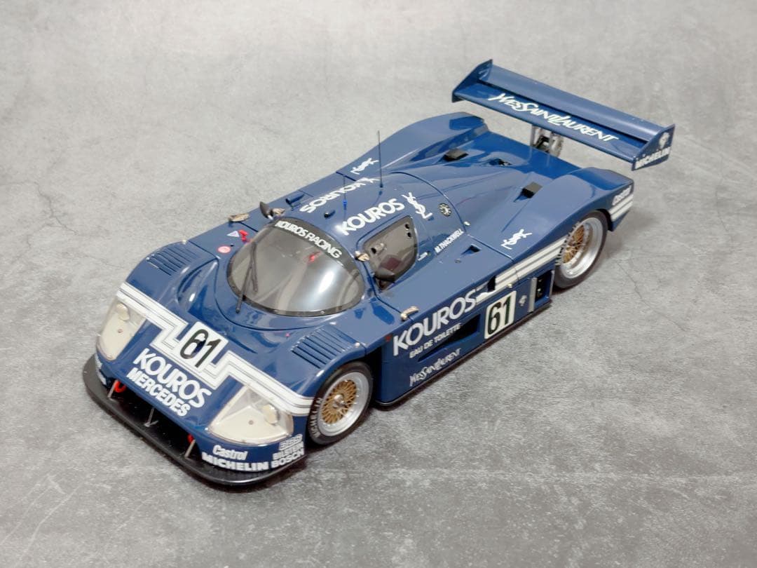 EXOTO 1/18 ザウバーメルセデス C9 #61 YSL