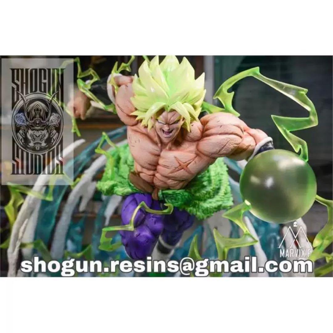 ドラゴンボール ブロリー ガレキ ガレージキット スタチュー X②⑧