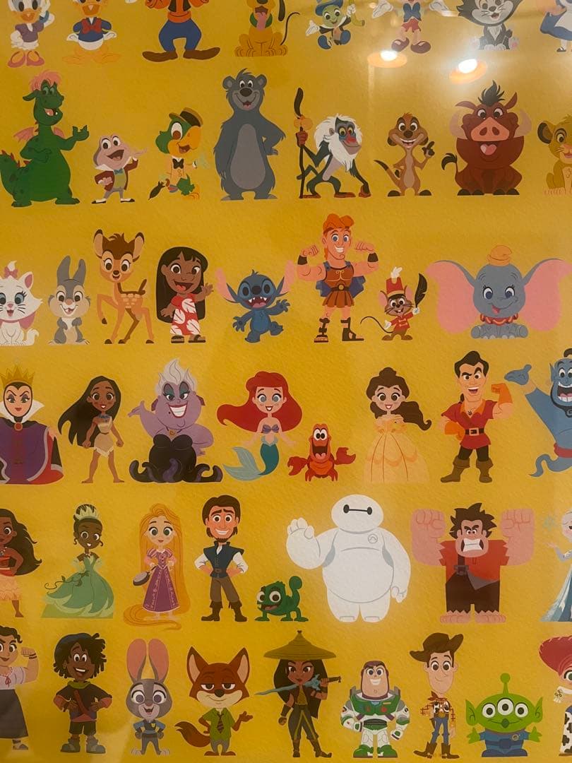 disney100周年　ディズニー絵画　世界限定100枚＋α