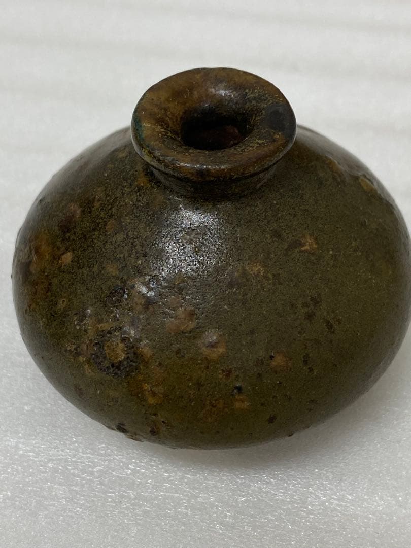 3-3251 骨董　琉球油壺・伊万里染付油壺