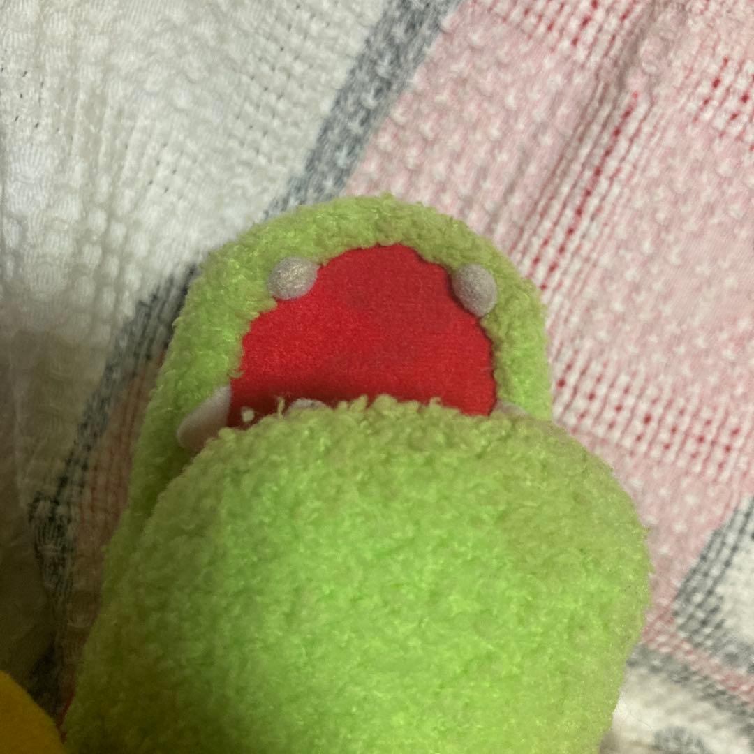 ざわざわ森のガンコちゃん　バンバン　ぬいぐるみ　パペット　ぬいぐるみの三英　中古