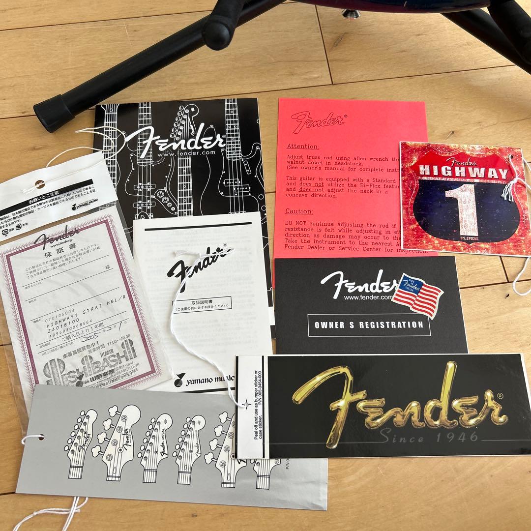 かつころ　Fender USA Highway One ストラト