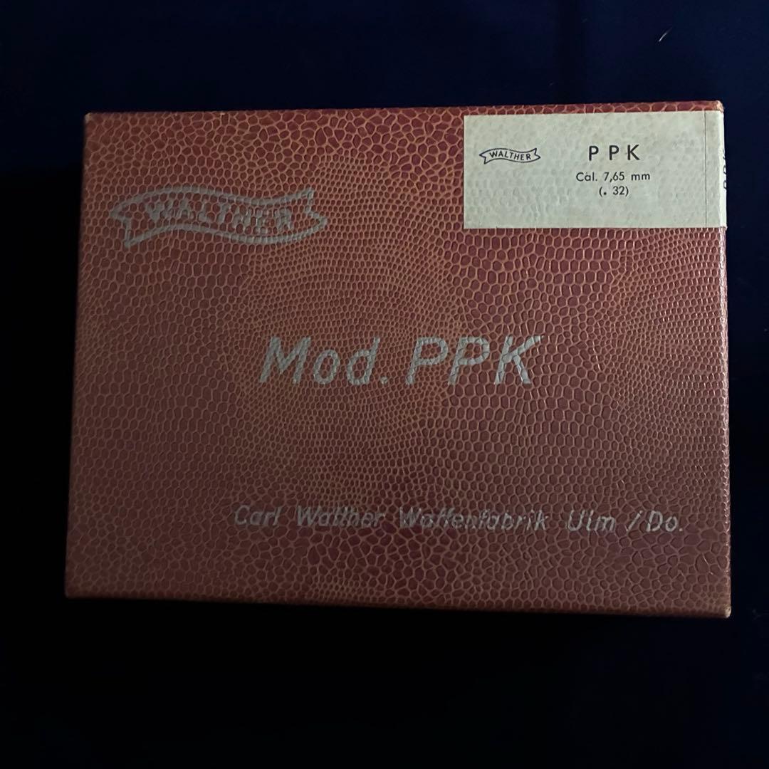 ワルサーPPK ワルサー社純正　化粧箱