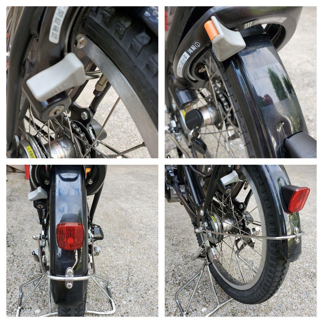 ブリヂストン/電動アシスト自転車/20インチ/黒色/点検済/MXQ2000