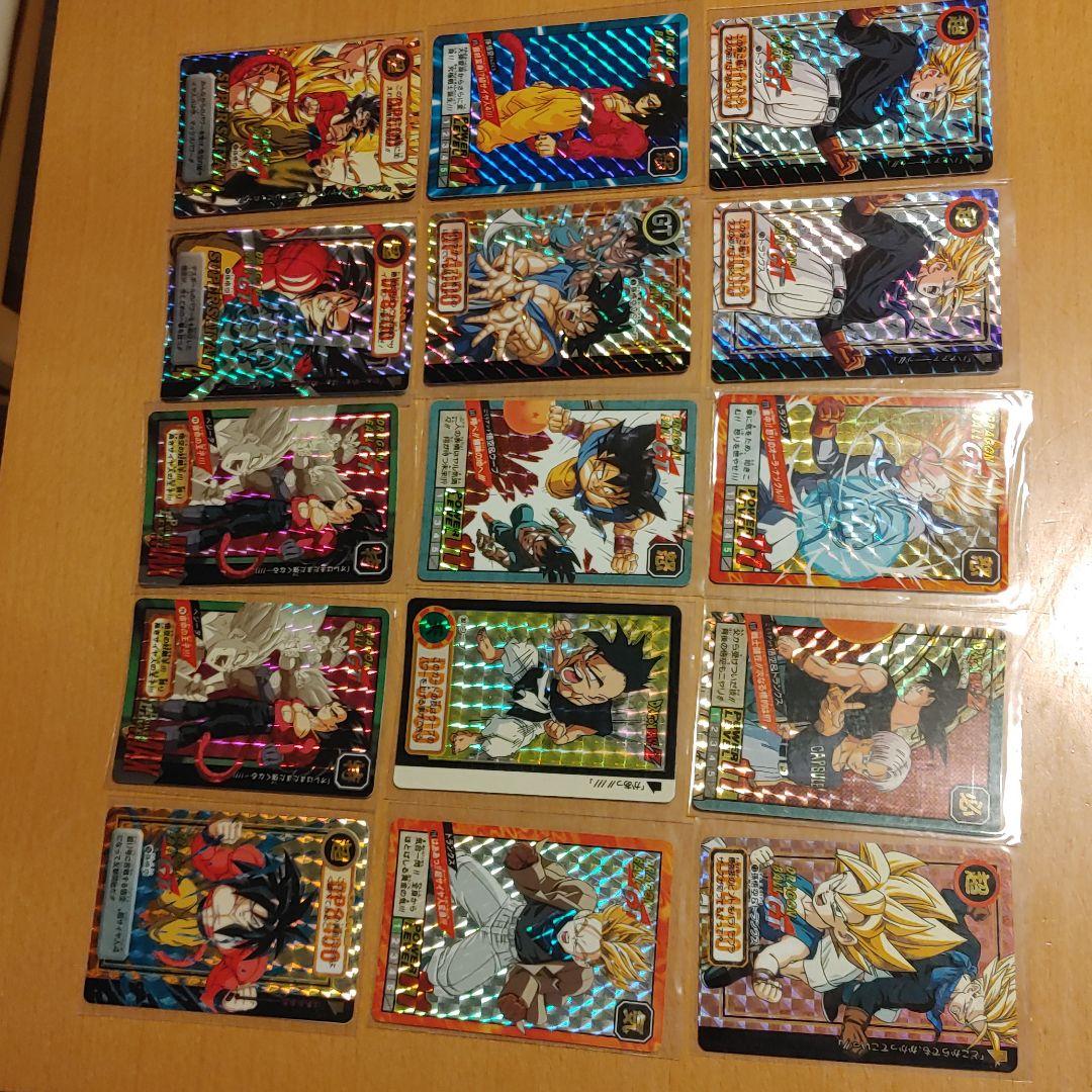 初期のドラゴンボール　レアカード