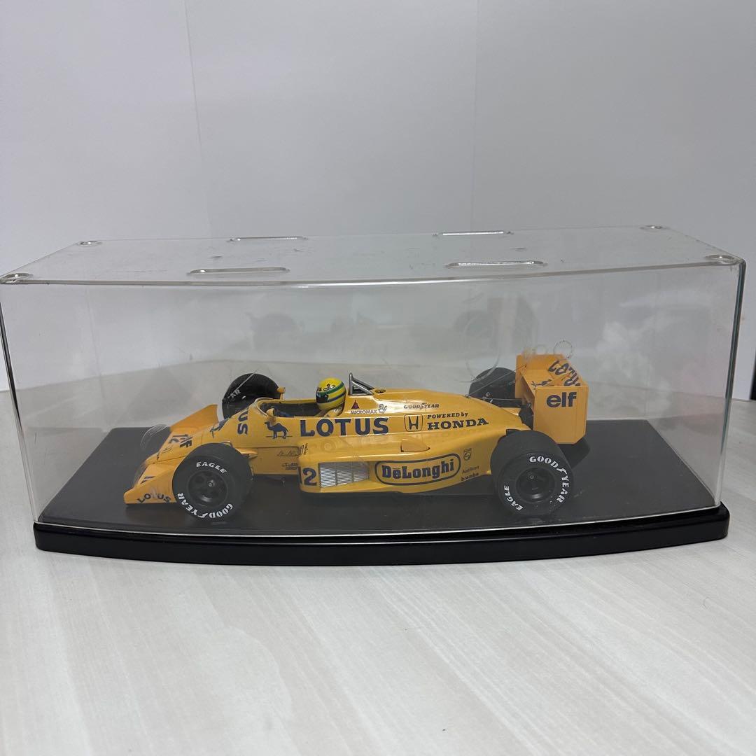美品☆ミニチャンプス☆F1☆1/18☆アイルトンセナ☆ホンダ ロータス99T