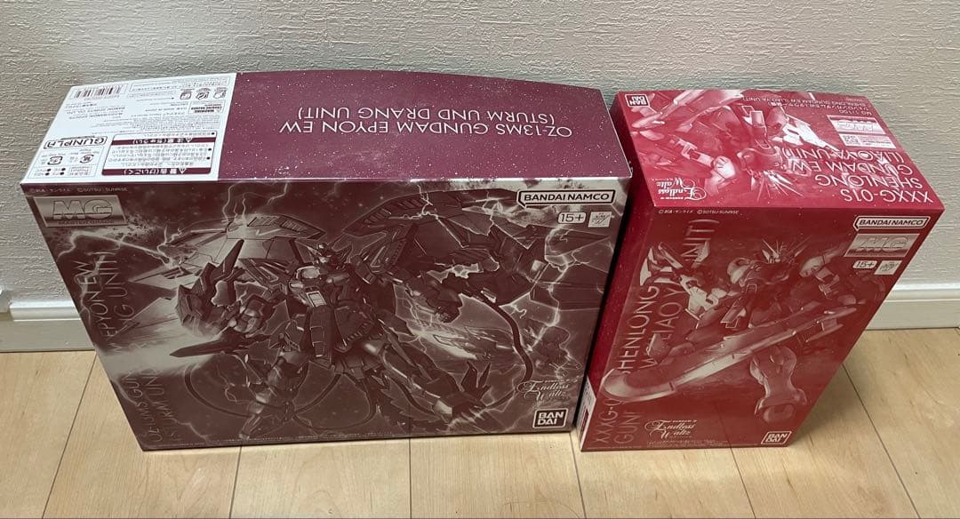 特限〜P還元中 MGガンダムエピオン&シェンロンガンダムセット