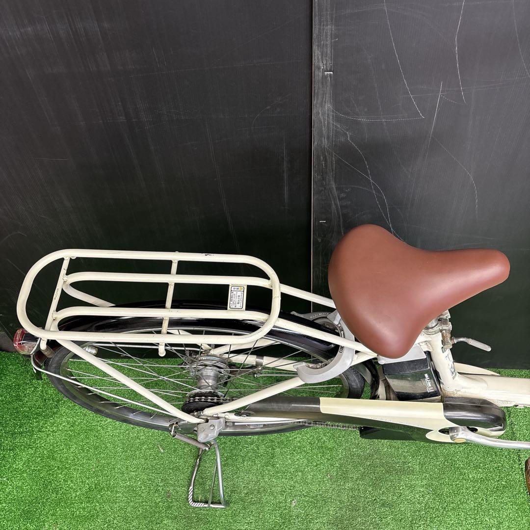 電動自転車 BS BEAUTE アイボリー　3人乗り対応　70★