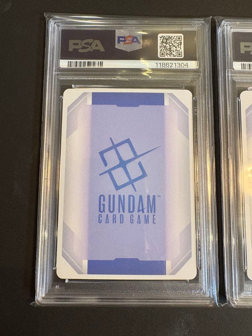 ガンダムカードゲーム PSA10 連番 ガンダム　 パラレル ベータ版　プロモ