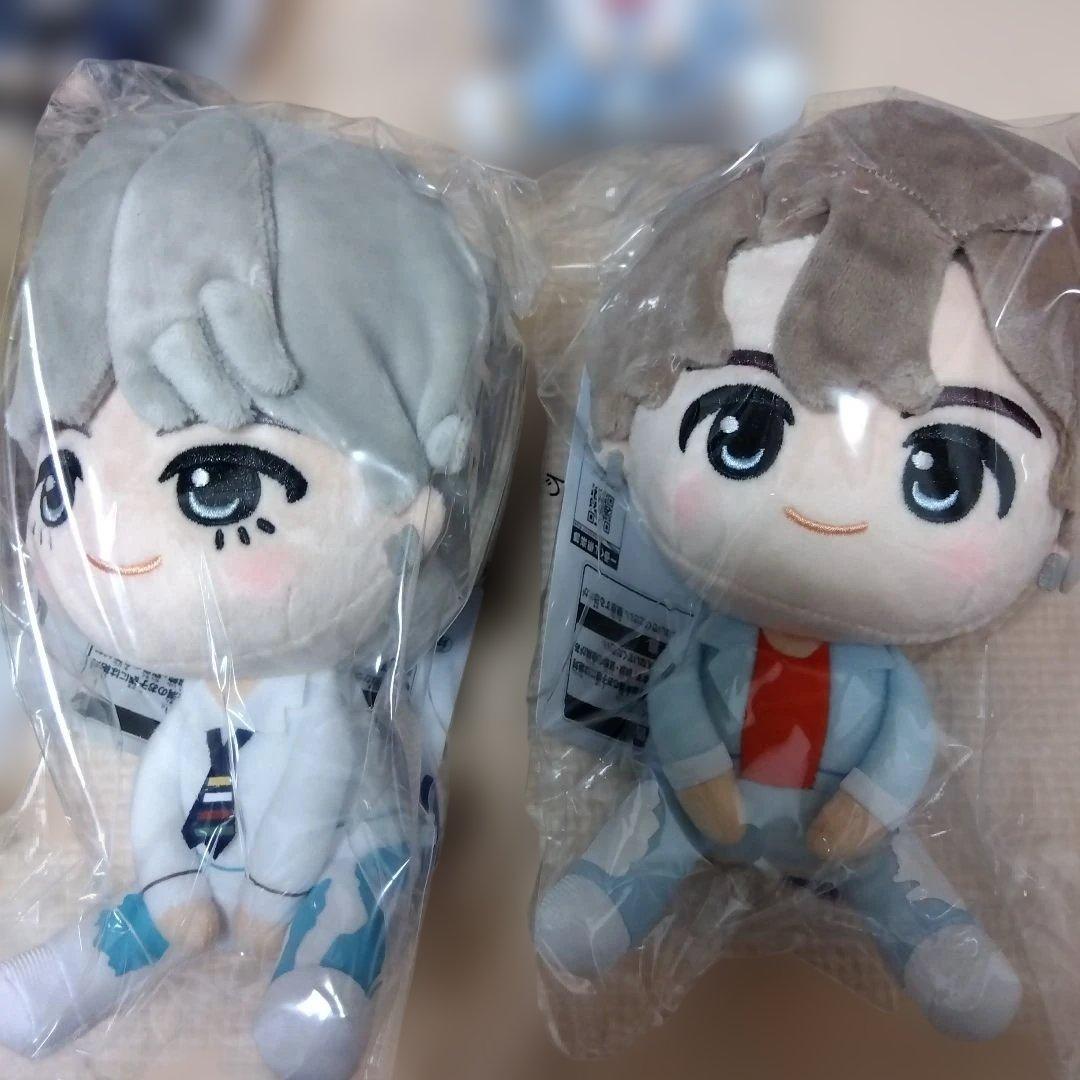 BTS 一番くじ TinyTAN DNA　ぬいぐるみ　セット当選品