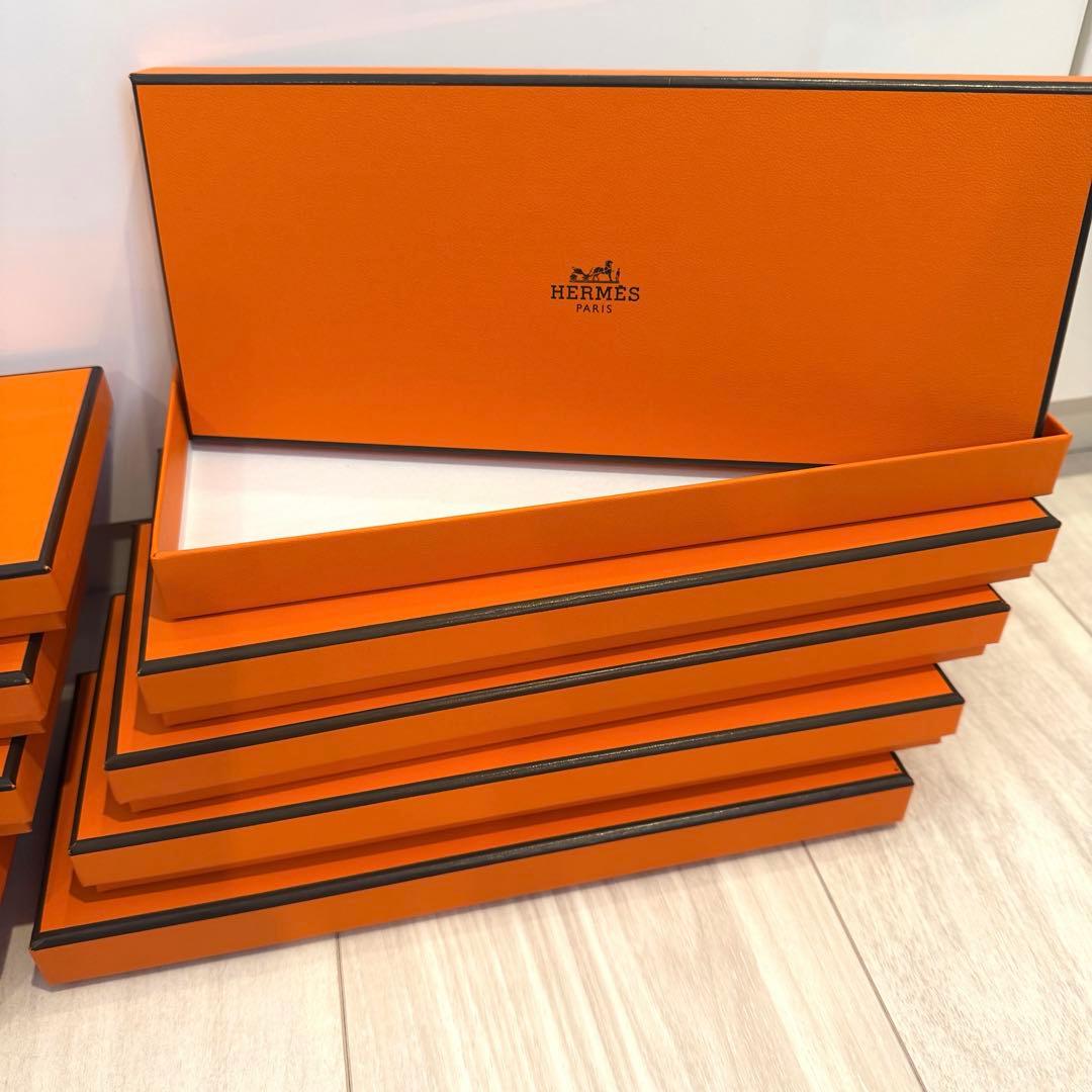 エルメス　チャーム箱 10セット　HERMESオレンジBOX空箱