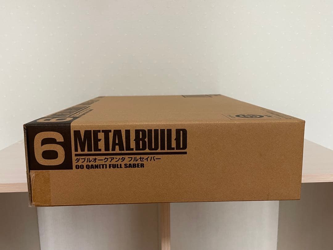 新品未開封　L BUILD メタルビルド　ダブルオークアンタフルセイバー