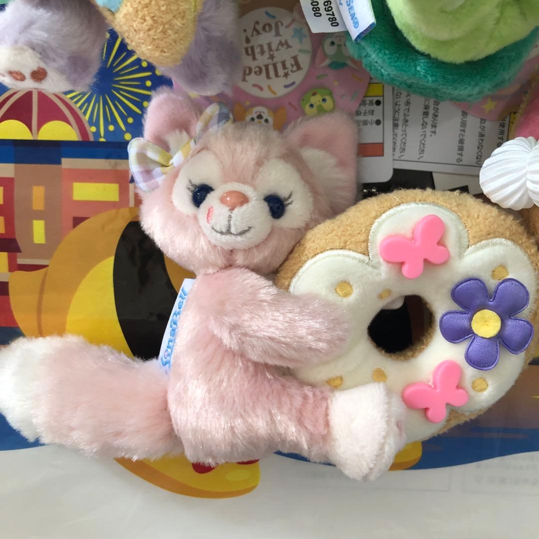 フィルドウィズジョイ！ダッフィー＆フレンズ　ぬいぐるみバッジセット
