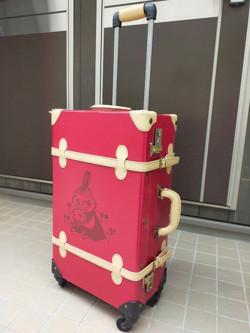 【廃盤品】ムーミン リトルミイ キャリーケース スーツケース 35㍑ 赤