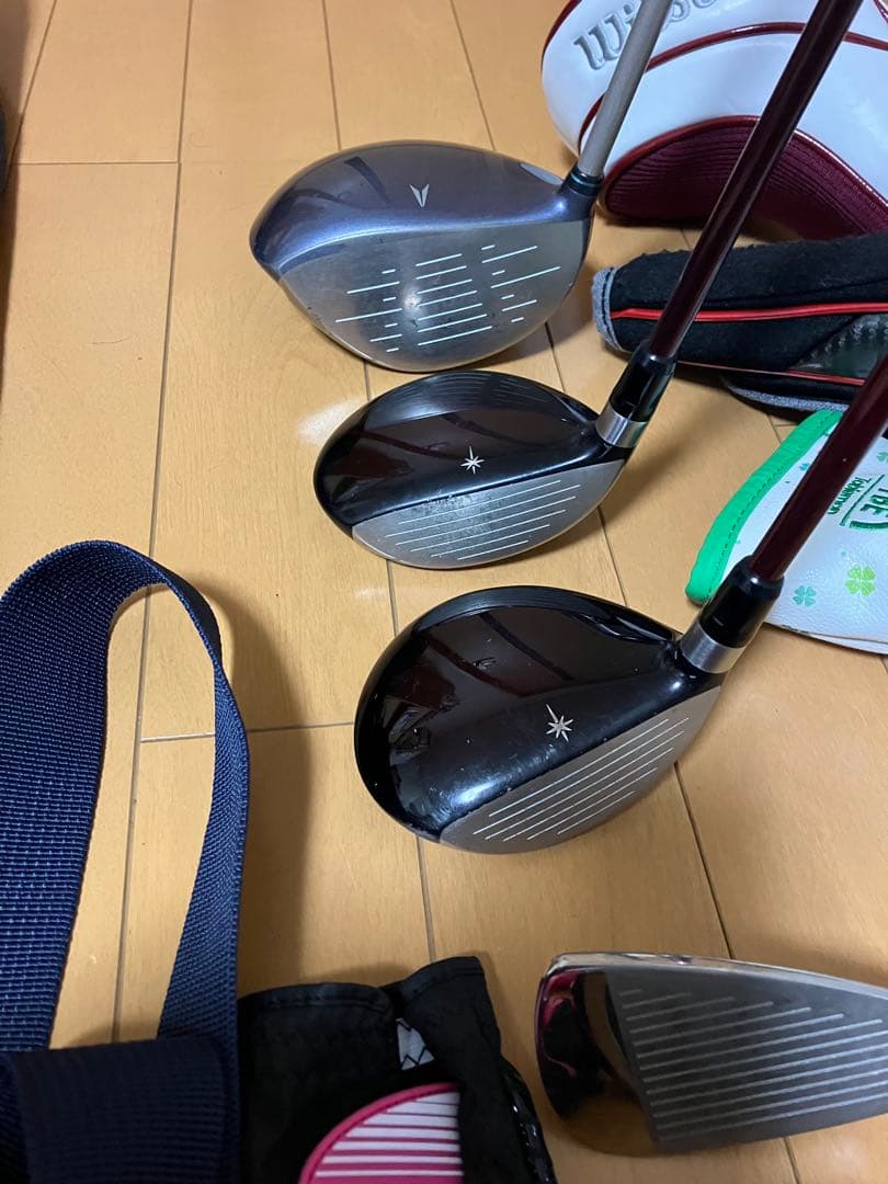 レディース　右利き　女性用　ゴルフクラブセット　クラブケース　初心者向け