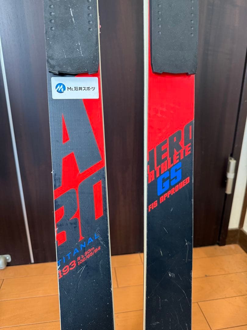 ROSSIGNOL HERO ATHLETE GS スキー板 193cm